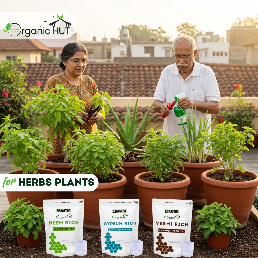 Outdoor Herbs Plants for Kitchen Gardening 